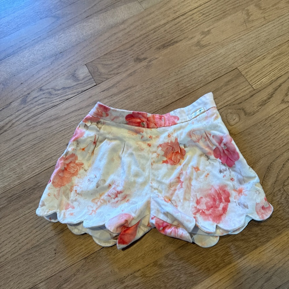 Mayoral girls floral  shorts